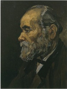 RETRATO DE HOMRE VIEJO CON BARBA